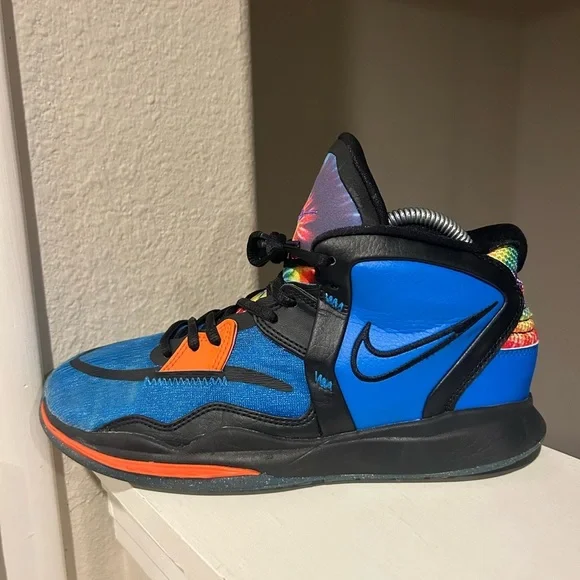 Nike Kyrie Infinity SE Mid Tie-Dye GS Youth Size 6Y - Basketball Shoe DM3894-410 - Picture 4 of 9